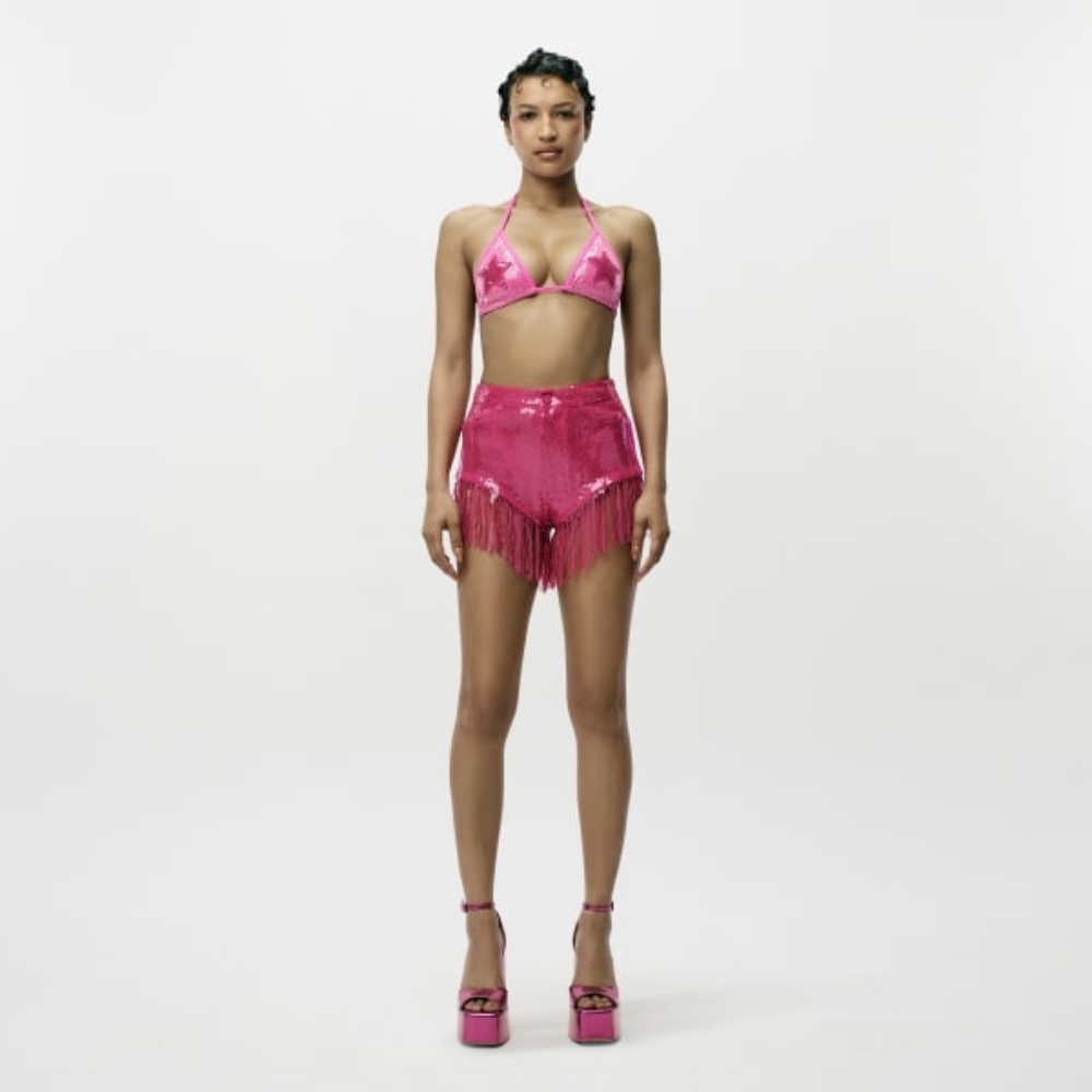 Ivy park sequin pink shorts